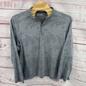 Alaskan Hardgear Duluth Trading 3XL Camo Quarter Zip Pullover Shirt Micro Vented